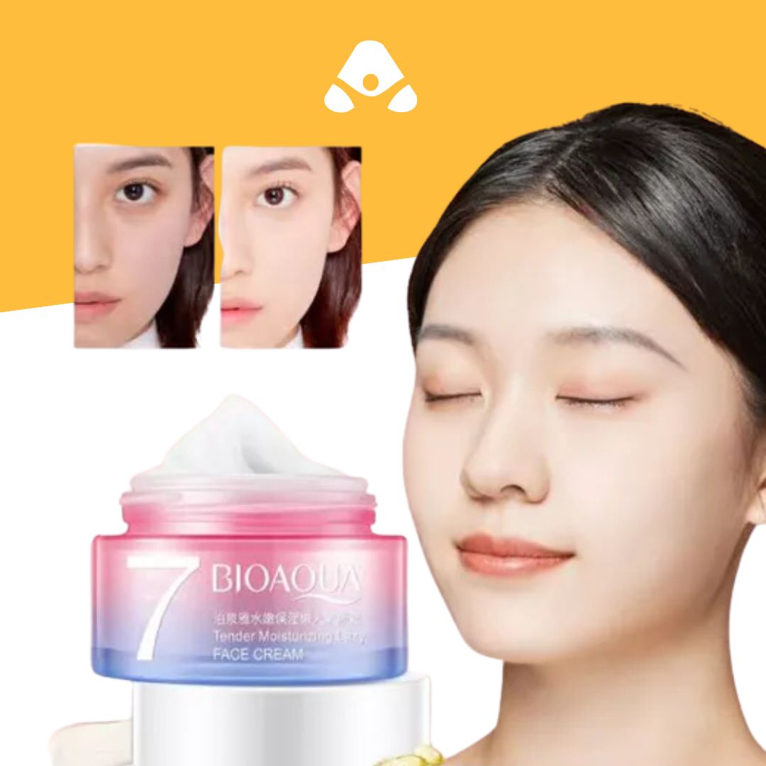 CREMA V7 BIOAQUA HIDRATANTE CON ÁCIDO HIALURÓNICO 50ml