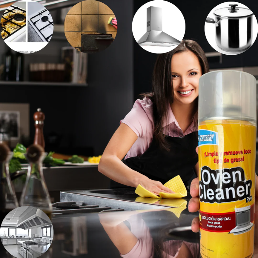 OVEN CLEANER-ESPUMA QUITA GRASA
